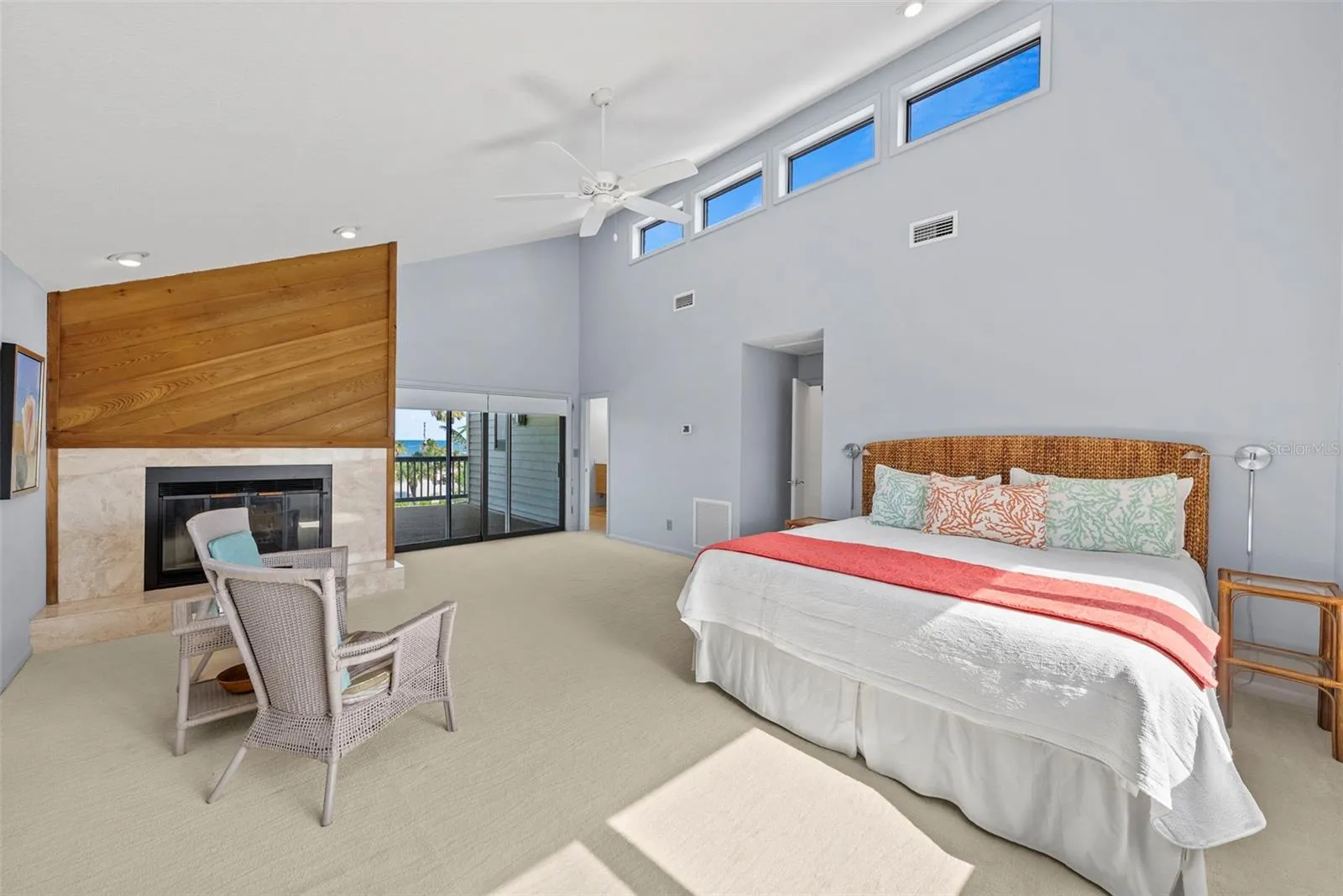 Primary Suite with Fireplace