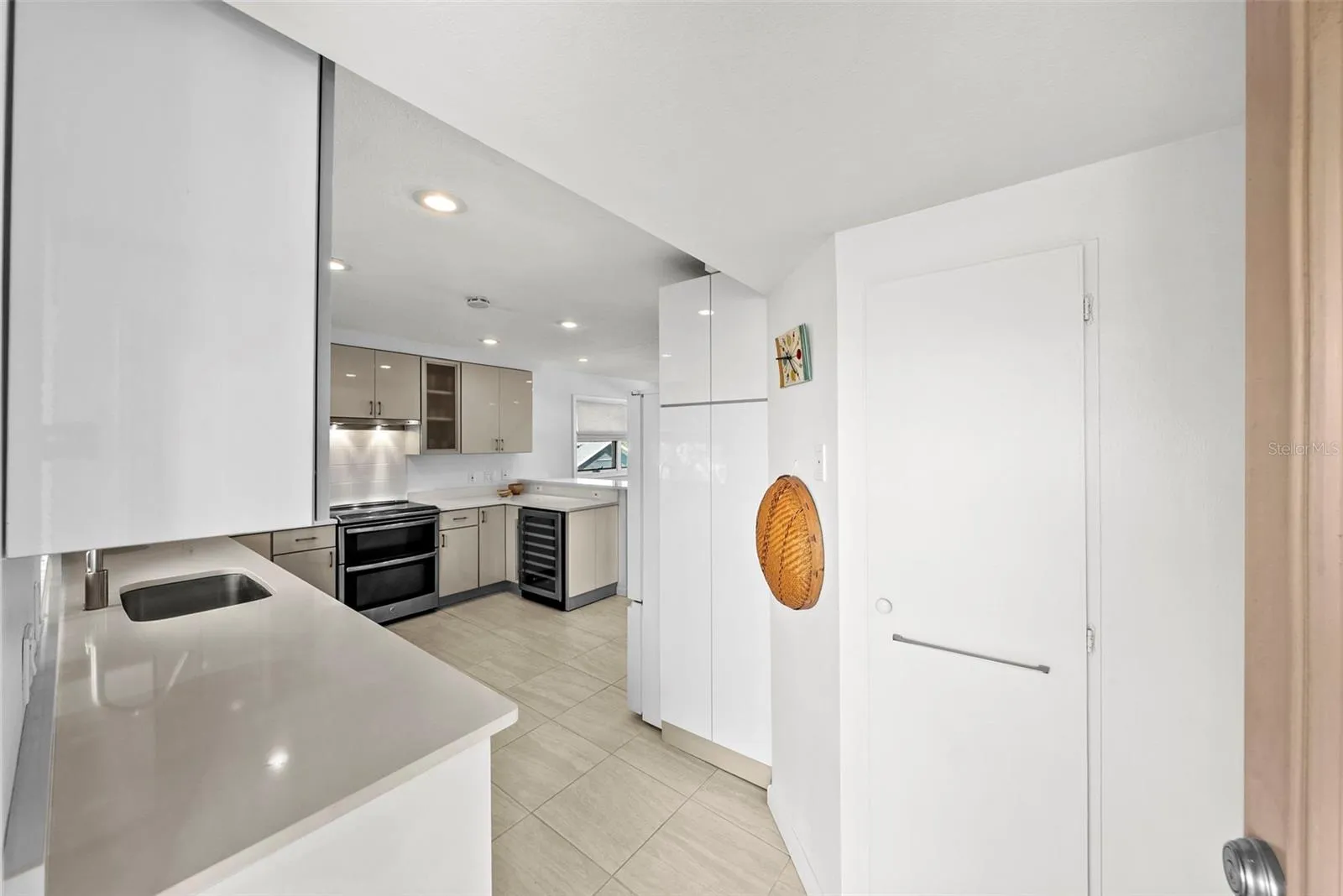 Kitchen from the Side Door Entry