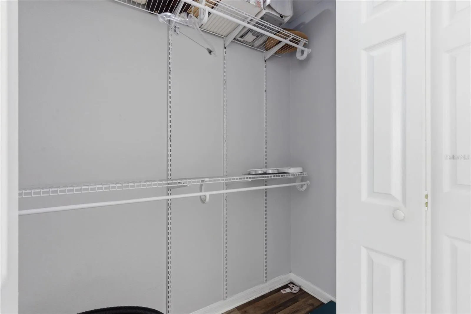 Large closet in primary bedroom