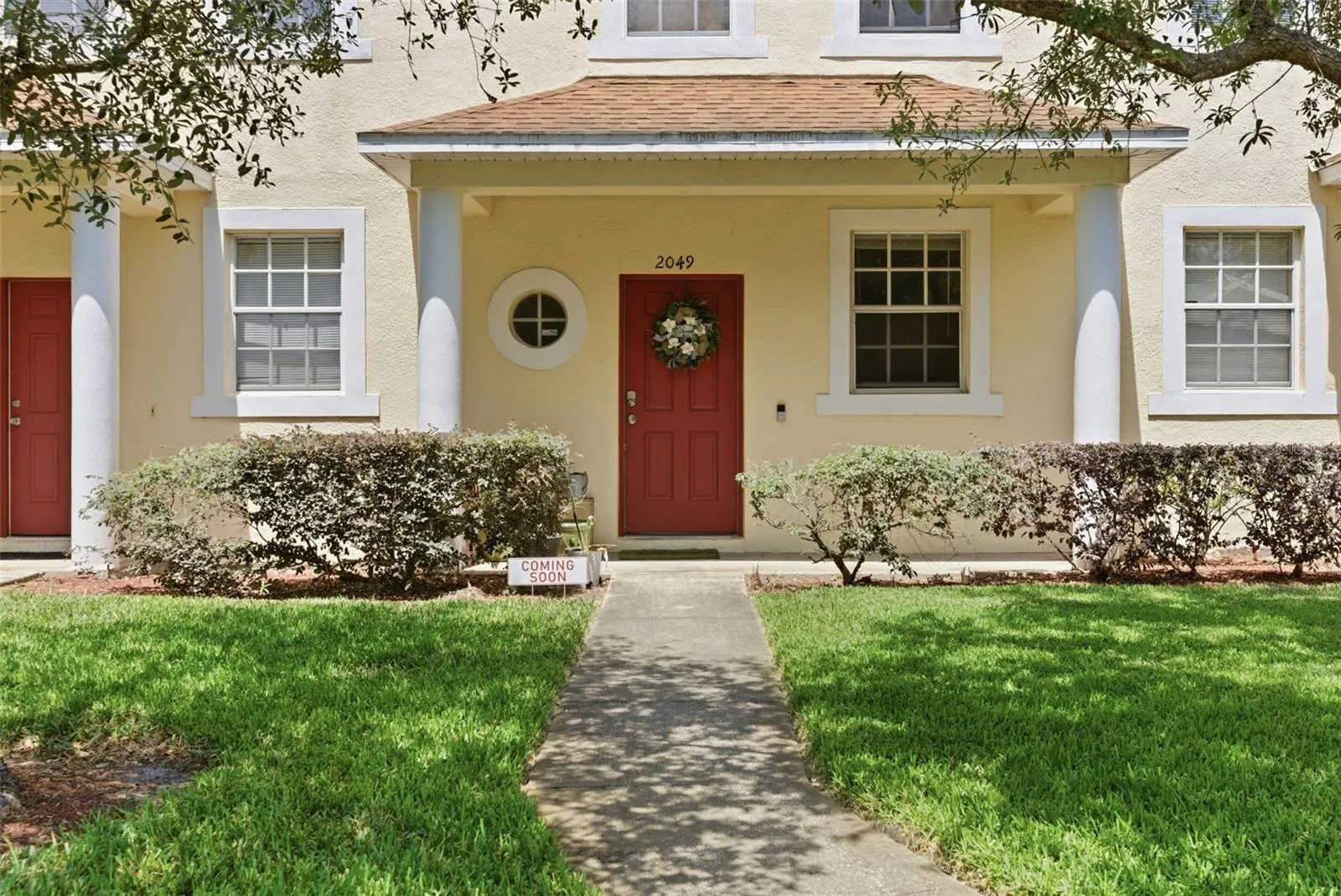 Front of property