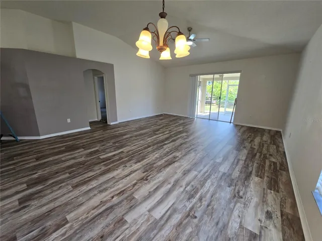 The Living Room/dining area is huge!