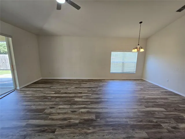 The Living Room/dining area is huge!