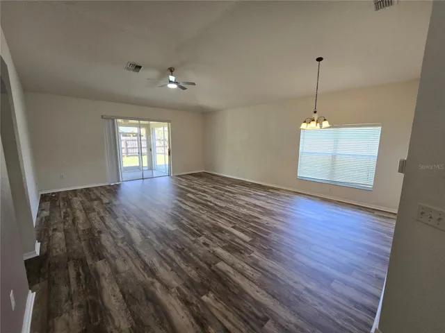 The Living Room/dining area is huge!