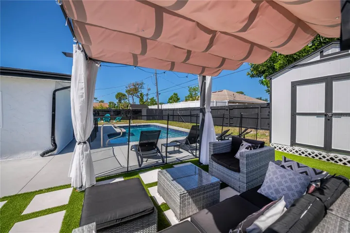 Relax under your pergola