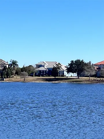 front from over pond