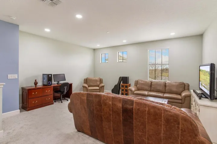 Upstairs Living
