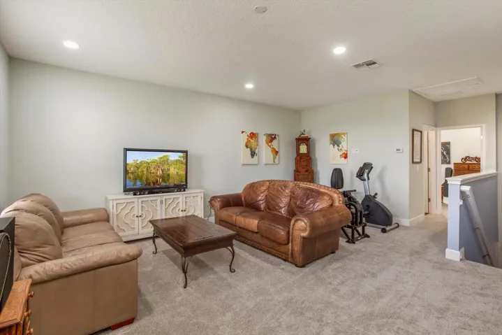 Upstairs Living
