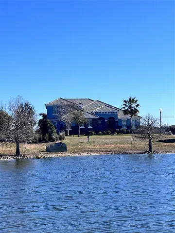 front from over pond