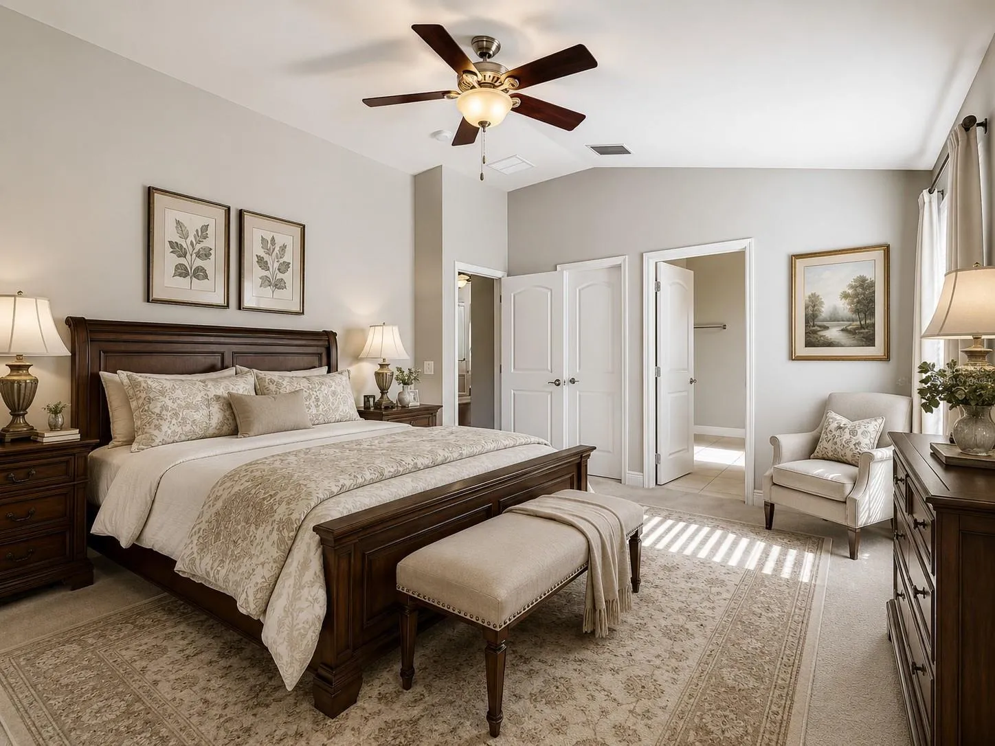 Virtually Staged -Primary Suite
