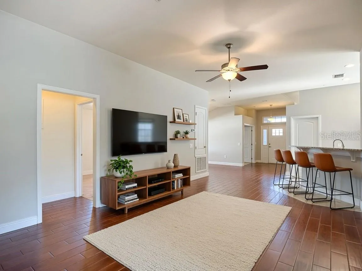 Virtually Staged - Great Room - Kitchen
