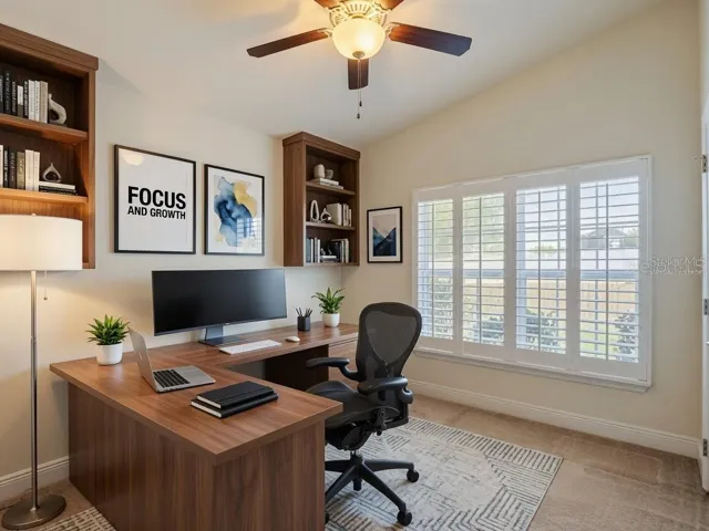 Virtually Staged -Den/Bedroom 4