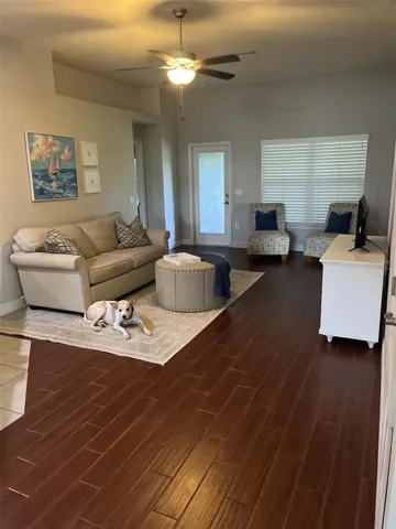 Virtually staged- options of furniture placement