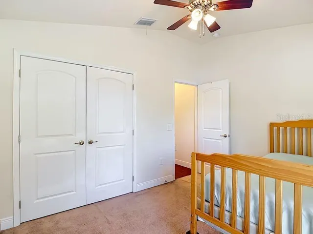 Bedroom 3- A comfortable guest or secondary bedroom featuring neutral tones!