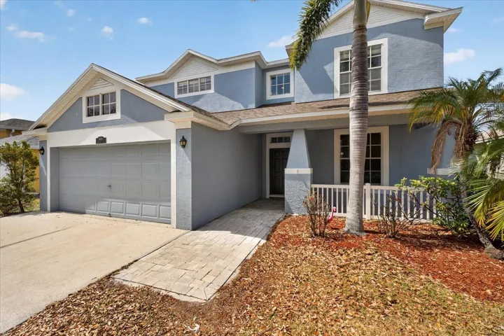 2 Car Garage with large Driveway for more Parking