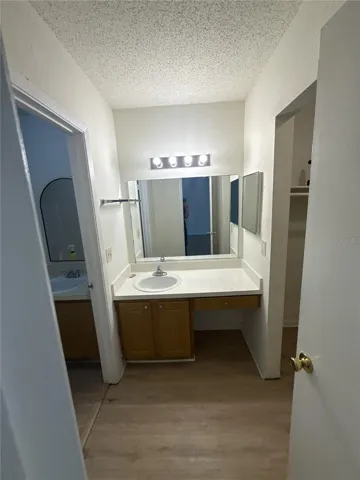 vanity area of primary bedroom