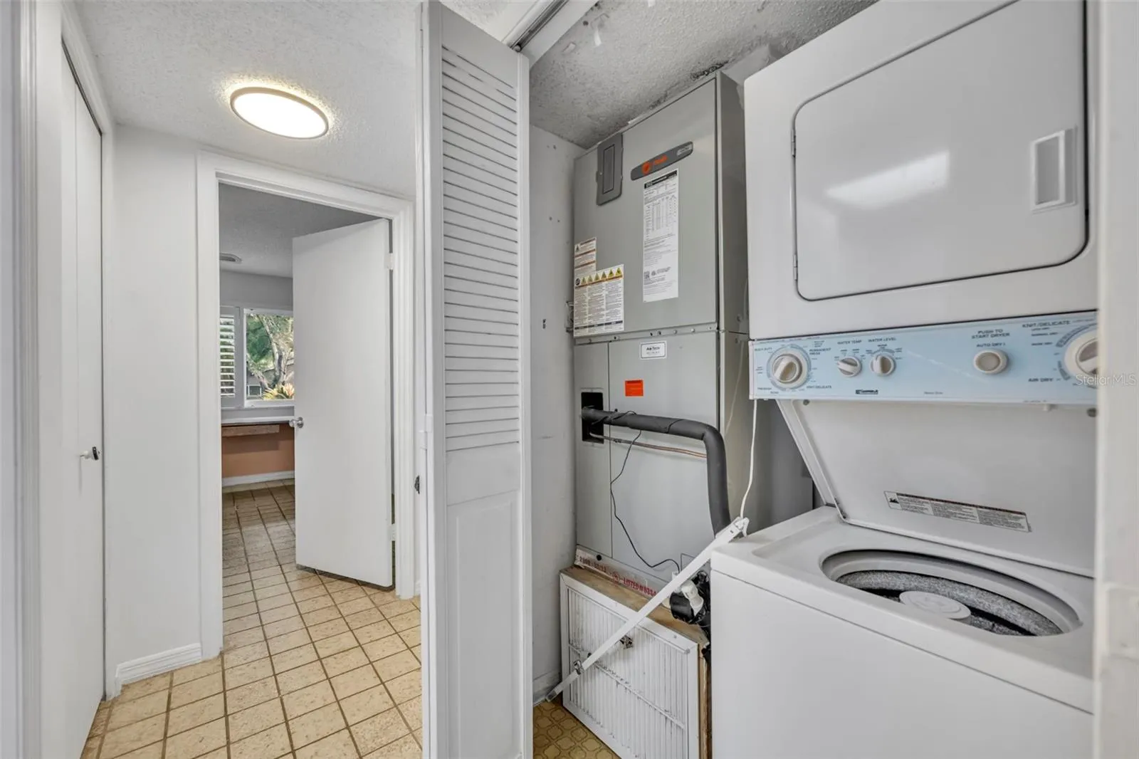 Laundry closet