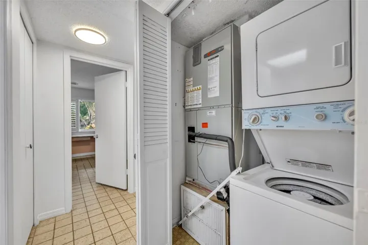 Laundry closet