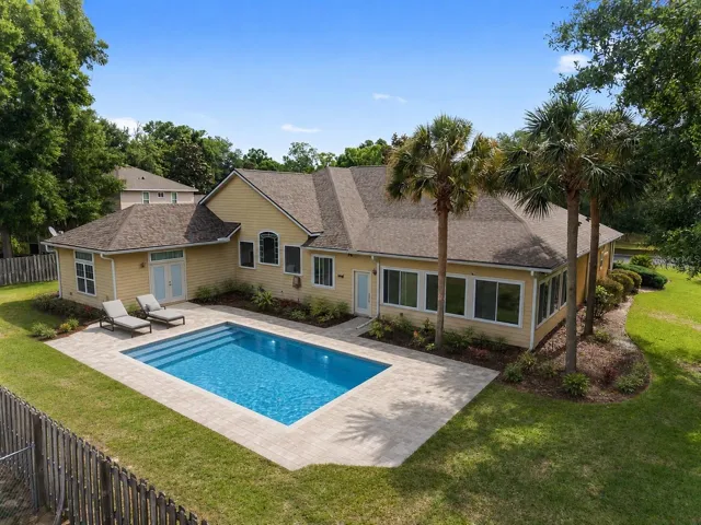 POTENTIAL for a POOL as shown here - Virtually Staged