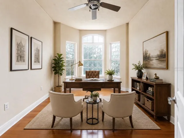 Office - Virtually Staged