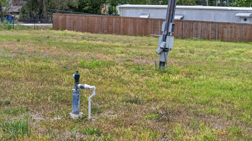 2 capped water wells and electric on site