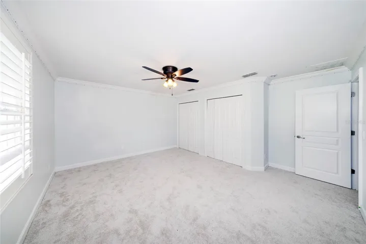 Bedroom 4 - view of closets