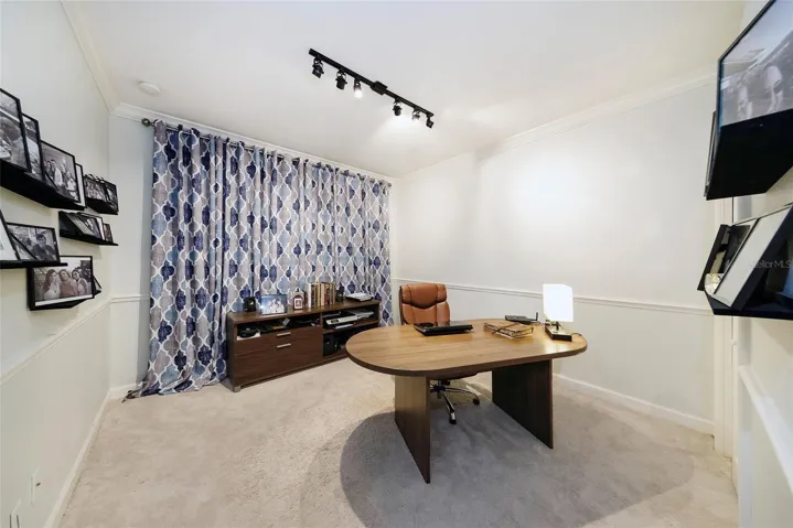 Bedroom 3 - upper level; being used as office