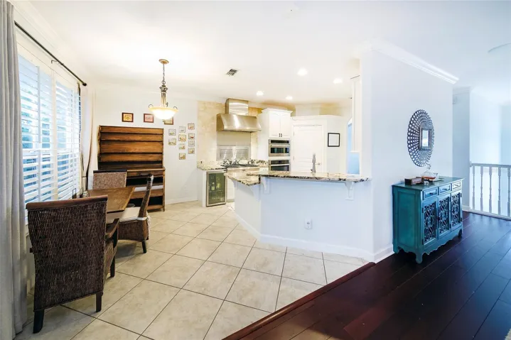 Kitchen - seen from Family/Grand room