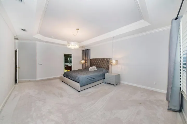Master Bedroom - view to MBA