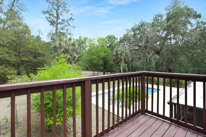 Apartment deck