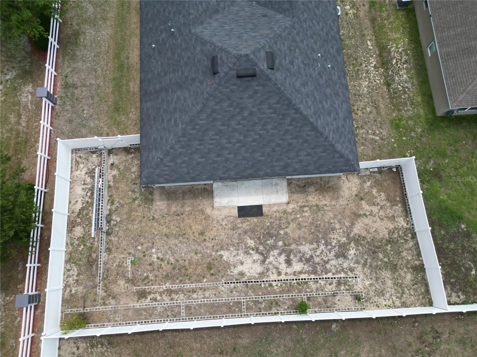 FENCED IN BACK YARD