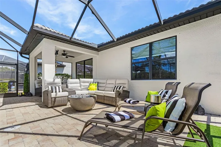 Additional outdoor seating