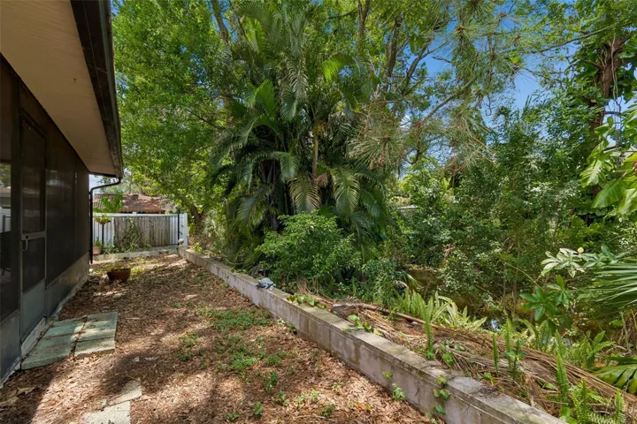 Back of the home has a view of the canal!
