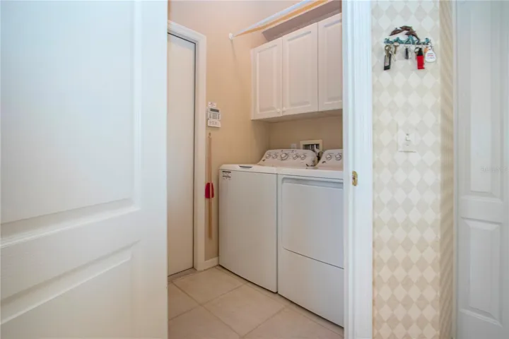 Laundry room and cabinet storage