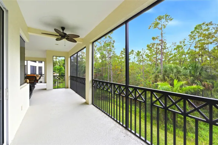 Over 1,000 sq. ft. screened balcony