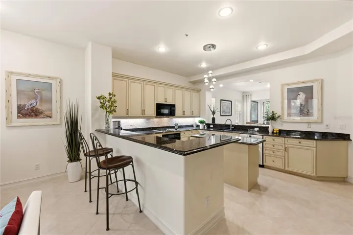 Kitchen bar stool seating