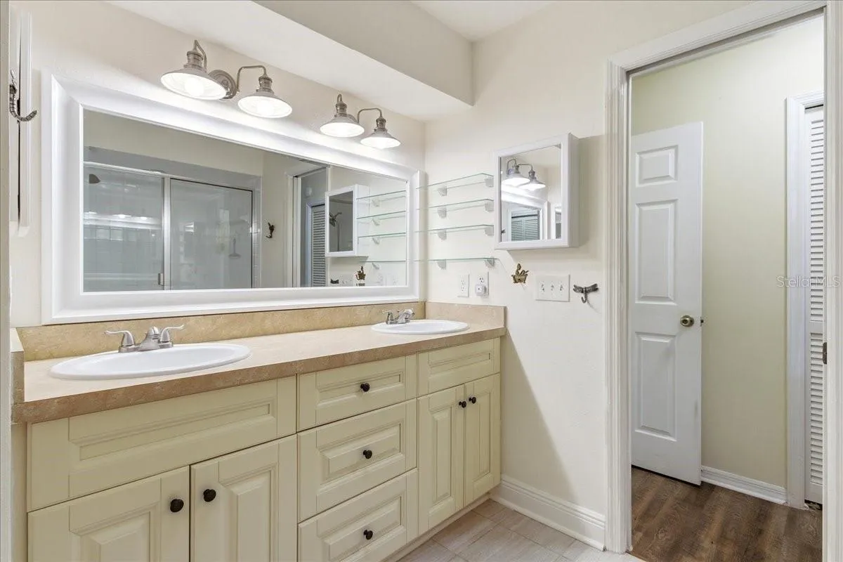Primary Bathroom - upgraded vanity
