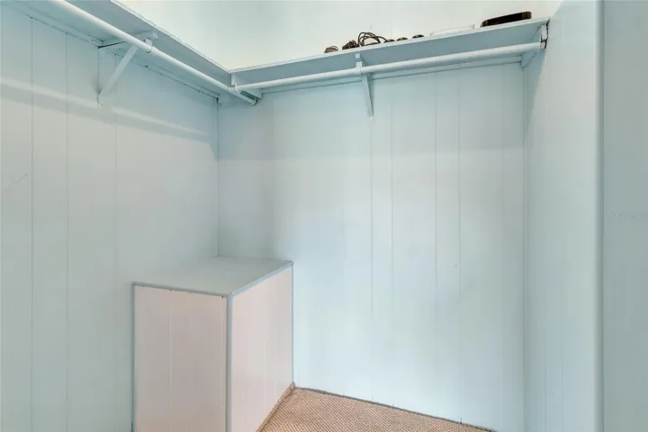 Primary Closet inside Primary Bedroom