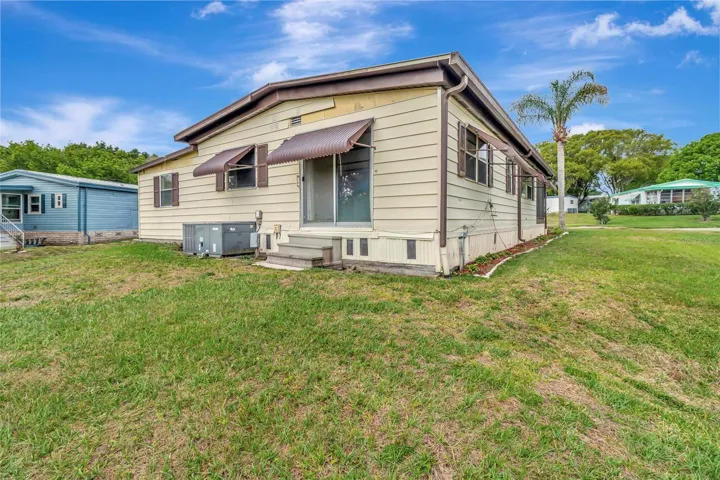 Rear view of Home and this was also taken into consideration of current List Price