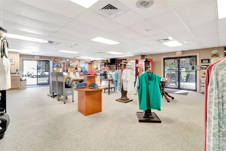 Golf Pro Shop view
