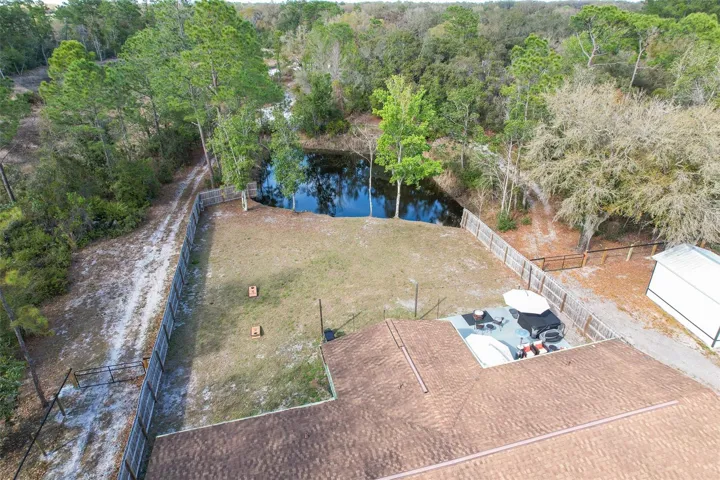 Back Yard - Aerial View