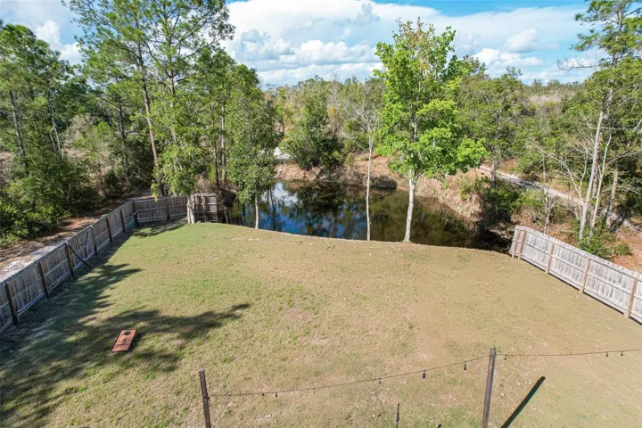 Back Yard - Aerial View