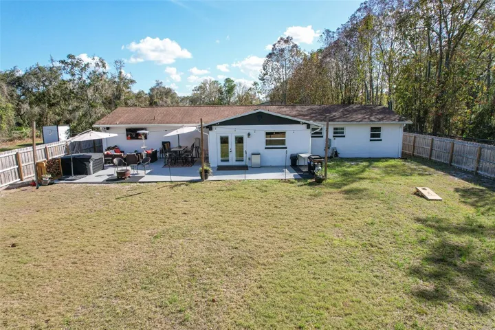 Back Yard - Aerial View