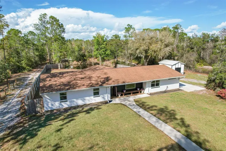 Front Exterior - Aerial View