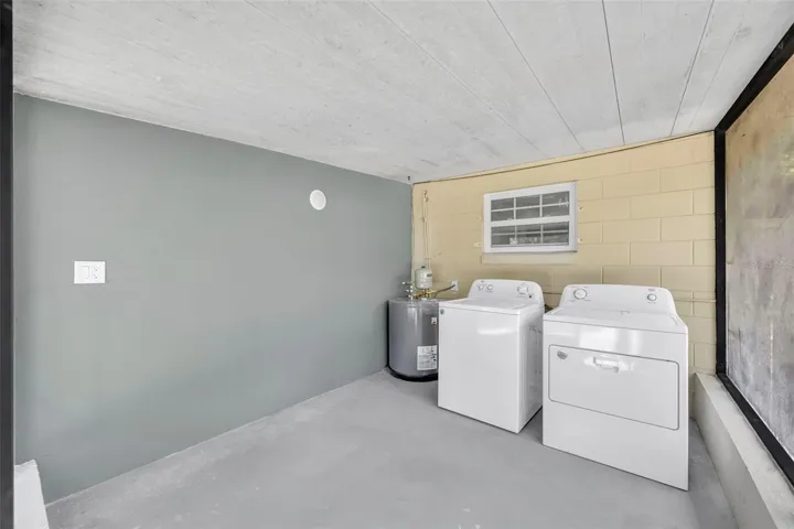 Outdoor laundry