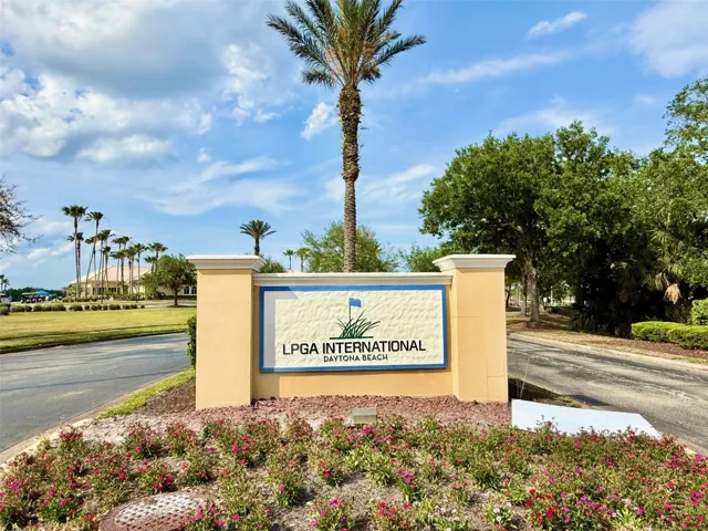 Golf Course Entrance