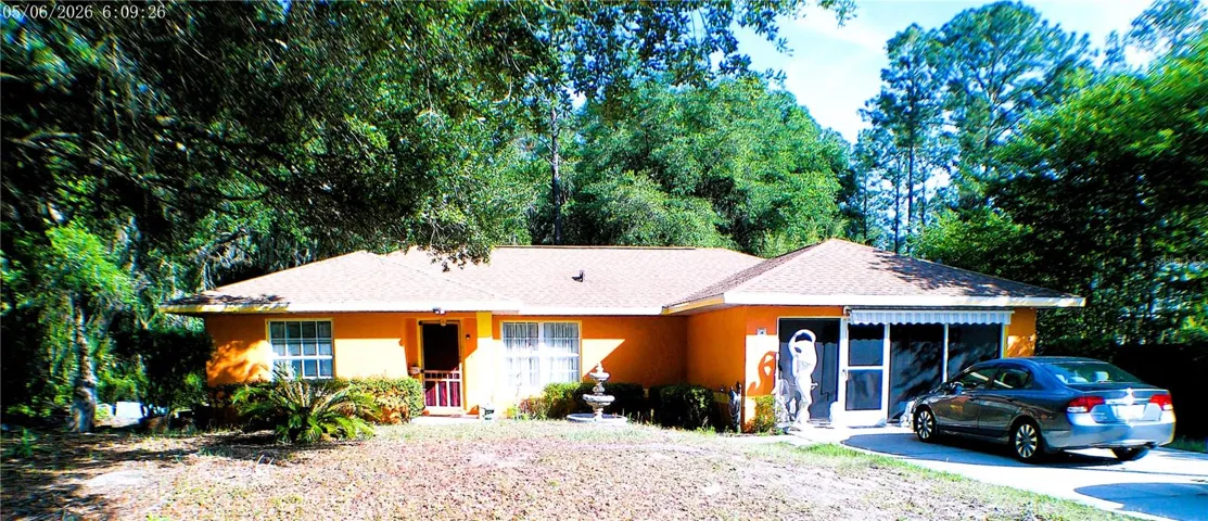 Front of the home