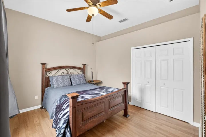 2nd bedroom with adjacent cabana bath