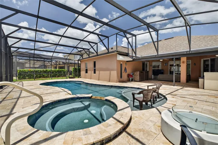 pool and spa