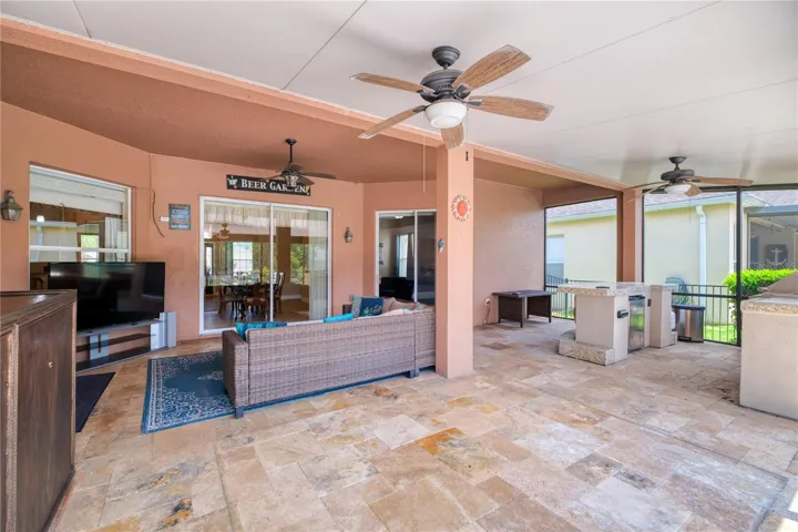 Huge lanai addition