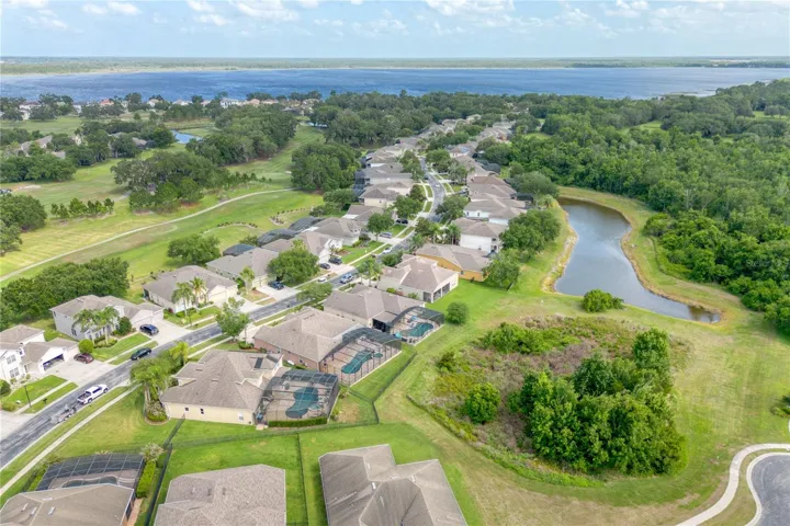Gated community with access to Lake Hart